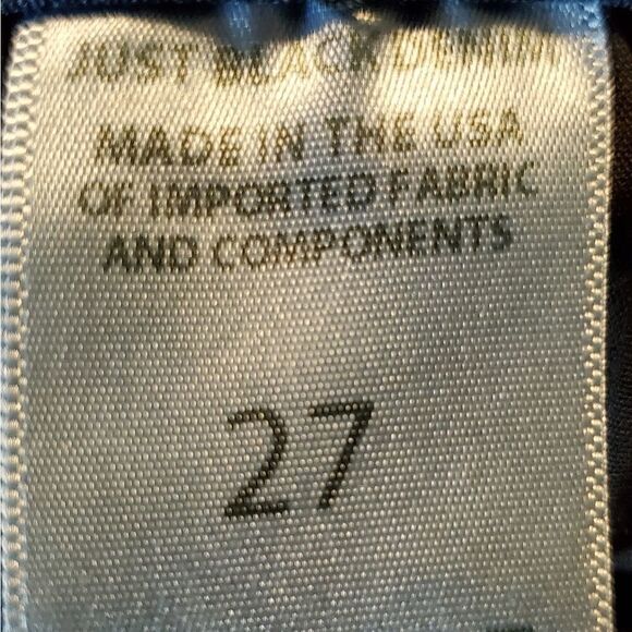 Just Black High Waist Dark Wash Skinny Jeans - Picture 5 of 7